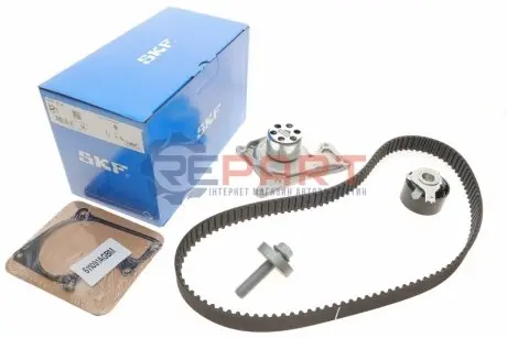 Комплект ГРМ + помпа Renault Kangoo/Nissan Qashqai/Juke 1.5dCi 10-/Megane/Scenic 16- (119zх27) SKF VKMC06136 Купити в Україні