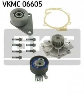Комплект ГРМ (ремінь + ролик + водяний насос) VOLVO S70, V70 I, XC90 I FORD MONDEO IV 2.0-2.5 12.95-01.15 SKF VKMC06605