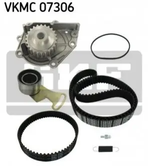 Комплект ГРМ (ремінь + ролик + водяний насос) MG MGF, TF, ZR ROVER 200 II, 25 I, 400, COUPE 1.8 03.95-12.09 SKF VKMC07306