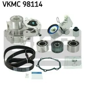 Комплект ГРМ (ремінь + ролик + водяний насос) SUBARU FORESTER, IMPREZA 2.0 03.94-09.06 SKF VKMC98114