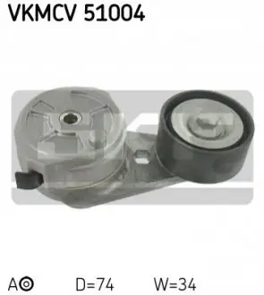 Натяжний ролик, поліклиновий ремінь SKF VKMCV51004