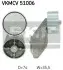 Відвідний/напрямний ролик, поліклиновий ремінь SKF (VKMCV51006) зображення 1