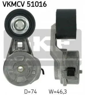 Натяжний ролик, поліклиновий ремінь SKF VKMCV51016