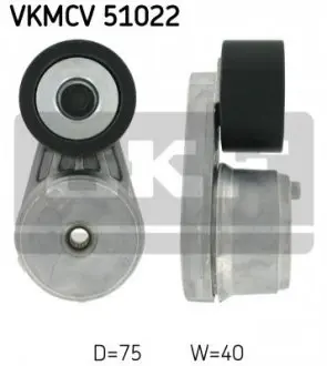 Натяжний ролик, поліклиновий ремінь SKF VKMCV51022