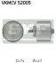 Відвідний/напрямний ролик, поліклиновий ремінь SKF (VKMCV52005) зображення 1