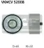 Паразитный/ведущий ролик, поликлиновый ремень SKF (VKMCV52008) изображение 1