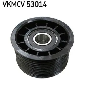 Ролик поликлинового ремня RVI C, K, KERAX, PREMIUM, PREMIUM 2, T VOLVO 7300, 7700, 8300, 8500, 8700, 8900, 9300, 9400, 9500, 9700, 9900, B11, B12, B13, B7, B9, FM D10A320-MIDR06.23.56B/41 04.96 SKF VKMCV53014