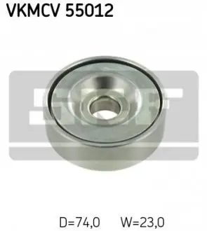 Відвідний/напрямний ролик, поліклиновий ремінь SKF VKMCV55012