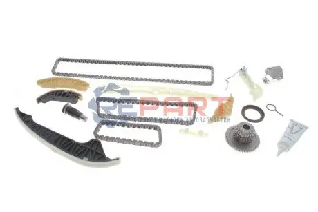 Комплект ланцюга ГРМ Audi A3/A4/Skoda Octavia/Superb/VW Golf 1.8-2.0TFSI 04-15 SKF VKML 81309 Купити в Україні