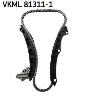 Комплект ГРМ (ланцюг + елементи) AUDI A1, A3 SEAT ALHAMBRA, ALTEA, ALTEA XL, CORDOBA, IBIZA III, IBIZA IV, IBIZA IV SC, IBIZA IV ST, LEON, TOLEDO IV SKODA FABIA II 1.4-1.6LPG 02.02-07.18 SKF VKML 81311-1 Купити в Україні