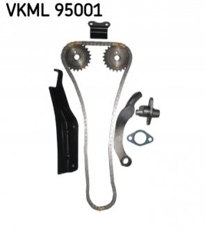 Комплект цепь натяжитель - VKML 95001 (1141A045, 1141A035, ME203085) SKF VKML95001 (фото 1)