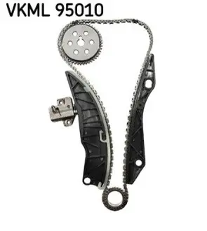 Комплект ГРМ (ланцюг + шестерня) HYUNDAI ACCENT IV, CRETA, ELANTRA IV, ELANTRA V, I20 I, I30, IX20, TUCSON, VELOSTER KIA CARENS III, CEE'D, CERATO I, CERATO II, CERATO KOUP II 1.4-1.6LPG 04.04 SKF VKML95010 Купити в Україні