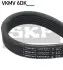 Поликлиновый ремень SKF (VKMV6DK1853) изображение 1