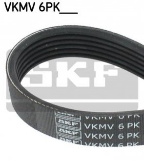 Поликлиновый ремень - VKMV 6PK1069 (5750PP, 5750PQ, 5750WZ) SKF VKMV6PK1069