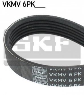 Поліклиновий ремінь - (46444537, 5750GK, 5750GL) SKF VKMV6PK1740