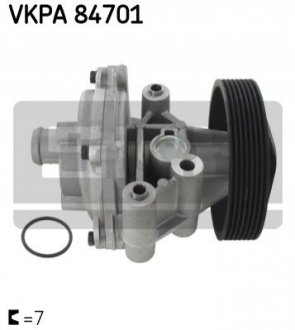 Насос водяной FORD 2,4TDCI TRANSIT 00- (Z OBUDOWG) SKF VKPA84701