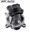 Фото Насос охолоджуючої рідини FORD TRANSIT CUSTOM V362, TRANSIT V363 RENAULT KANGOO, KANGOO EXPRESS, SCENIC II BCFB-YNRB 07.02 SKF (VKPC84222) зображення 1