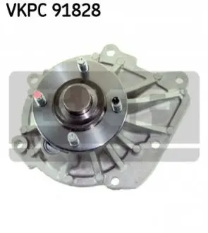 Насос охолоджуючої рідини, з ущільненням TOYOTA 4 RUNNER II, 4 RUNNER III, DYNA, GRANVIA, HIACE / COMMUTER V, HIACE IV, HIACE V, HILUX VI, HILUX VII, LAND CRUISER 2.5D/3.0D 05.93 SKF VKPC91828
