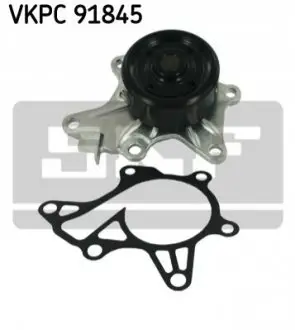Насос охолоджуючої рідини, з ущільненням SUBARU TREZIA TOYOTA AURIS, COROLLA, URBAN CRUISER, VERSO S, YARIS 1.4D 08.05 SKF VKPC 91845