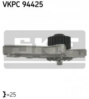 Насос охолоджуючої рідини, з ущільненням KIA CLARUS, RETONA, SHUMA II, SPORTAGE MAZDA 626 III, B-SERIE, E 1.8/2.0/2.2D 01.84-08.04 SKF VKPC94425