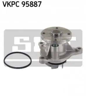 Насос охолоджуючої рідини, з ущільненням HYUNDAI ACCENT IV, ACCENT V, I10 I, I10 II, I20 ACTIVE, I20 I, I20 II, I20 III, I30 KIA CEE'D, CEED, PICANTO II, PICANTO III 1.2-1.4LPG 08.08 SKF VKPC95887