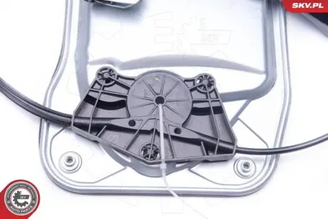 Склопідіймач (передній) Skoda Fabia 06-14 (L) (електро) (без моторчика) SKV GERMANY 01SKV511
