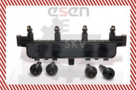 Котушка CITROEN/PEUGEOT czarna PEUGEOT SKV GERMANY 03SKV019