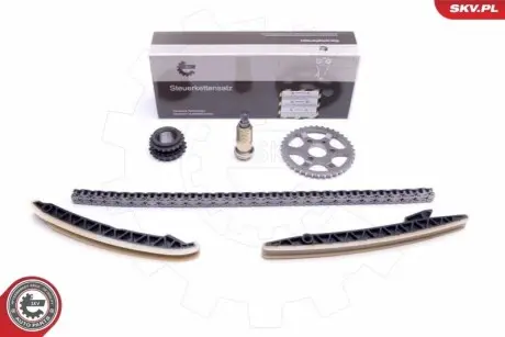 Комплект ланцюга ГРМ MB Sprinter 2.2CDI OM651 09- (+2 шестерні) SKV GERMANY 21SKV212