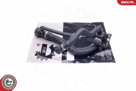 Патрубок радіатора BMW 7 (E65/E66/E67) 01-05 (к-кт в зборі) N62 SKV GERMANY 24SKV245