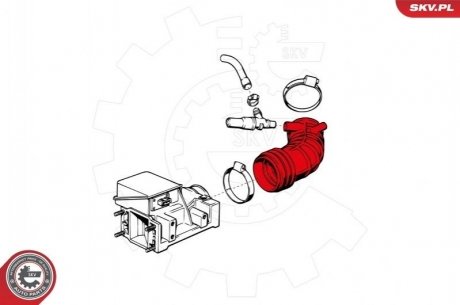 Патрубок подачі повітря SKV GERMANY 24SKV478