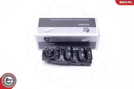 Кнопка склопідіймача (L) BMW 5 (F07/F10/F11)/X3 (F25) 10-17 B47/N20/N47/N52/N53/N55/N57 (блок) SKV GERMANY 37SKV032