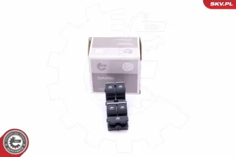 Кнопка склопідіймача (L) VW Golf/Passat 14- (блок) SKV GERMANY 37SKV119
