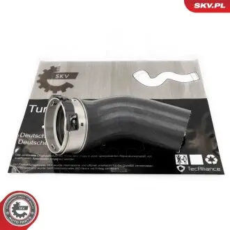 Патрубок интеркулера Volvo S60/V90/XC90 2.0D 13- SKV GERMANY 43SKV293