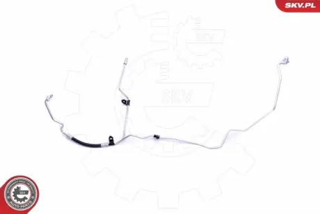 Трубка кондиціонера Renault Megane III 1.4-2.0/1.5-1.9 dCi 08- (конд.-осушувач) SKV GERMANY 43SKV526
