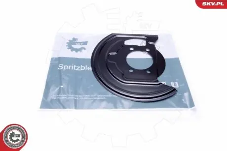 Захист диска гальмівного (переднього) (R) Nissan Qashqai 07-14 SKV GERMANY 57SKV146
