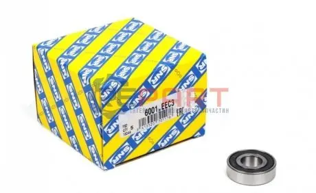 Фото Підшипник генератора (12x28x8) SNR NTN (6001.EEC3) зображення 1