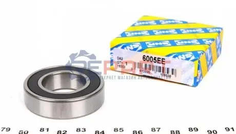 Підшипник (25x47x12) SNR NTN 6005EE Купити в Україні