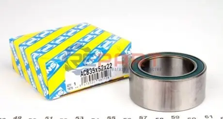 Фото 1 — Подшипник (шариковый)) SNR SNR NTN (ACB35X52X22) Фото Подшипник (шариковый)) SNR SNR NTN (ACB35X52X22) изображение 1