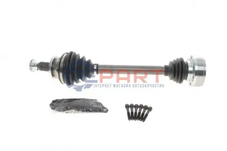 Привідний вал передн Лів 515мм SEAT IBIZA IV, IBIZA IV SC, IBIZA IV ST, TOLEDO IV SKODA RAPID VW POLO IV, POLO V, SCIROCCO III 1.2-1.6D 05.07-12.19 SNR NTN DK54.053
