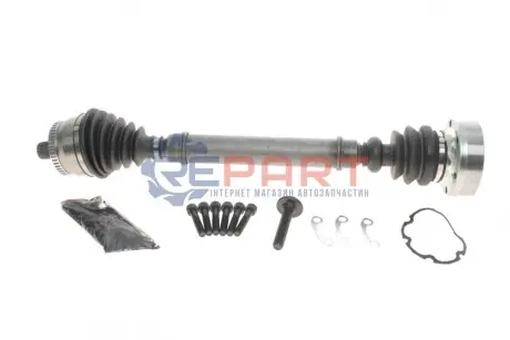 Полуось (передняя) Audi A4/Skoda Superb/VW Passat 1.8/2.0 94-08 (R) (30x33x634x45T) (+ABS) SNR NTN DK54.061