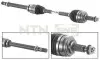 Приводной вал SNR NTN DK55019