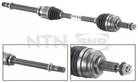 Приводной вал SNR NTN DK55019