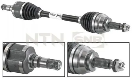 Приводний вал SNR NTN DK55023