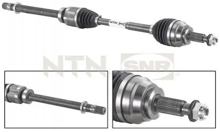 Приводний вал SNR NTN DK55027