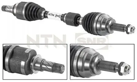 Приводний вал SNR NTN DK55030