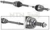 Піввісь Renault Megane III/Scenic III 2.0 dCi 09- (R) (27x30x983) SNR NTN (DK55043) зображення 1