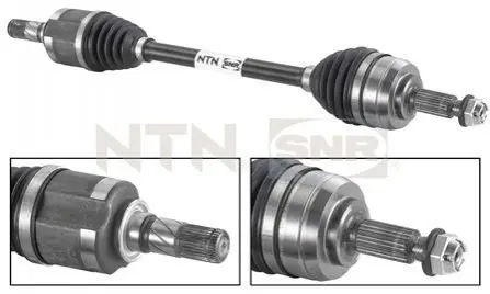 Приводний вал SNR NTN DK55055