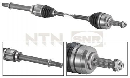 Комплект пильників гумових SNR NTN DK55056