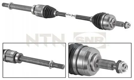 Приводний вал SNR NTN DK55056