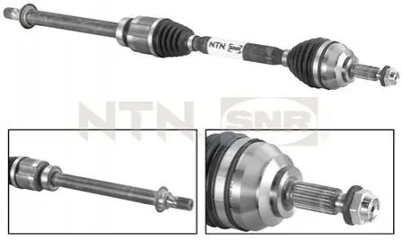 Комплект резиновых пыльников. SNR NTN DK55064